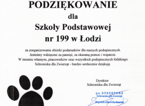 Podziękowanie