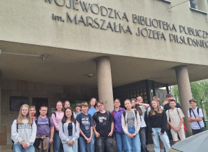 Klasa 6c z wizytą w bibliotece