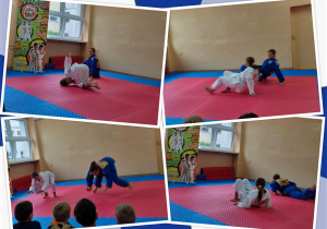 Judo w klasach 1-3 ze Szkoły Judo Rino.