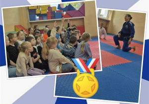 Judo w klasach 1-3 ze Szkoły Judo Rino.
