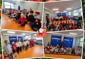 Kolędowanie w klasach I-III.