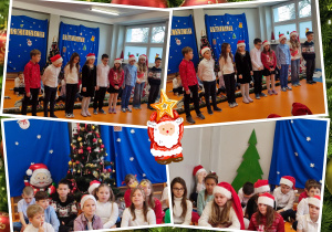 Kolędowanie w klasach I-III.