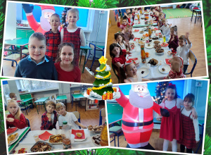 Wigilie klasowe wśród najmłodszych.