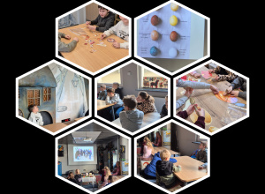 Klasa 2a i 2b w Muzeum Archeologicznym.