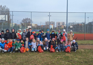Akcja Galante Sprzątanie w klasach 1-3.