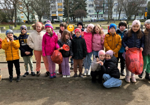 Akcja Galante Sprzątanie w klasach 1-3.