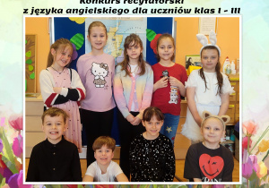 Konkurs recytatorski z jęz.ang. dla kl.1-3.