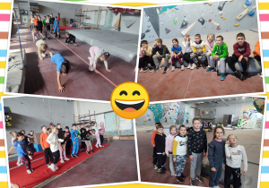 Klasa 1b klasy w Spot Boulder Caffe.