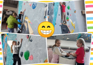 Klasa 1b klasy w Spot Boulder Caffe.