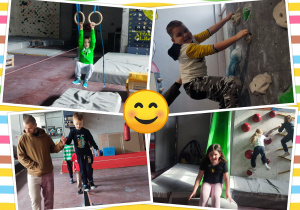 Klasa 1b klasy w Spot Boulder Caffe.