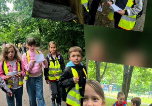 Lekcja w terenie - klasa 2c.